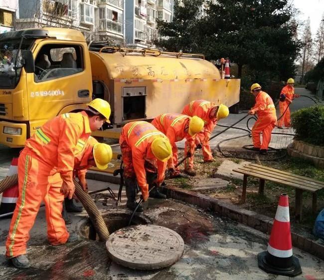 郸城市政管道清淤