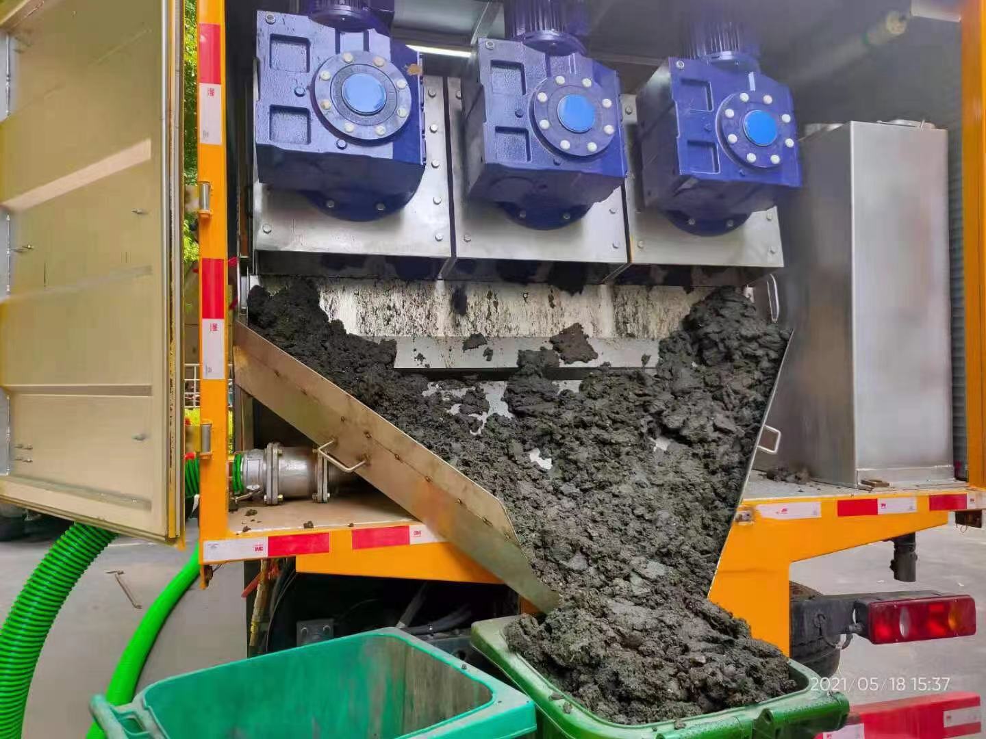 郸城化粪池清掏城市维护站-泥浆净化干湿分离处理